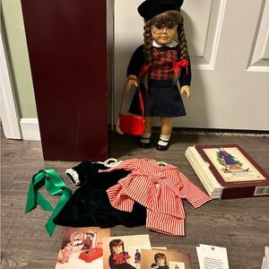 American Girl Molly Doll 1986 pleasant company Germany RARE meet accessories